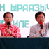 목회자 세미나에 열강 중이신 총회장 목사님과 통역관 슬라바 목사